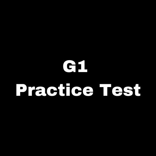 G1 Practice Test 